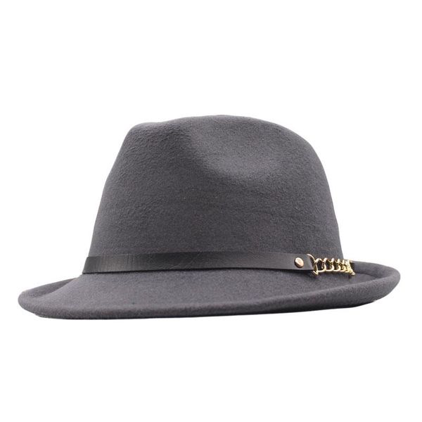 fashion hat, jazz solid color launched in 2021, personalized rivet chain hat wide brim hats, Blue;gray
fashion hat, jazz solid color launched in 2021, personalized rivet chain hat wide brim hats, Blue;gray