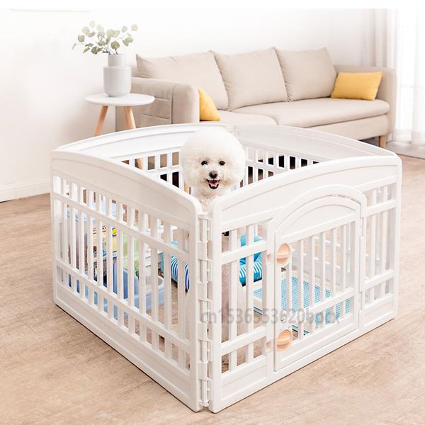 pet fence small dog cage double lock increase height pp resin indoor house isolation non-slip easy to install kennels & pens
pet fence small dog cage double lock increase height pp resin indoor house isolation non-slip easy to install kennels & pens