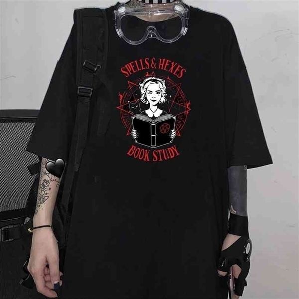 hahayule-jbh arrival dark gothic style satan study women tee t-shirt cool grunge goth gift female short sleeves 210623, White
hahayule-jbh arrival dark gothic style satan study women tee t-shirt cool grunge goth gift female short sleeves 210623, White