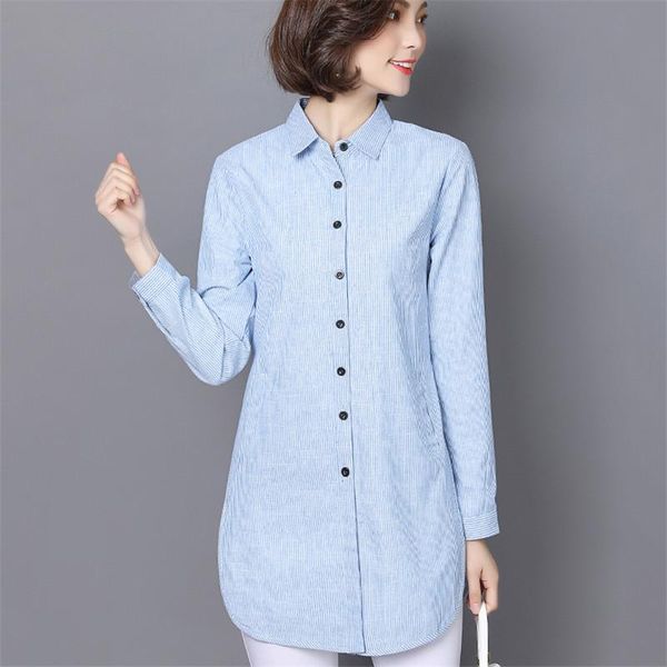 women's blouses & shirts women striped blouse spring autumn de lady work long sleeve elegant female fashion clothing blusas plus size, White
women's blouses & shirts women striped blouse spring autumn de lady work long sleeve elegant female fashion clothing blusas plus size, White