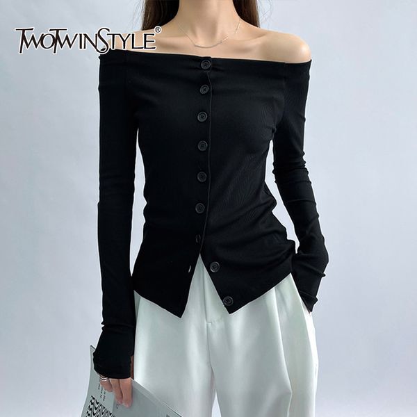 black casual sweater for women slash neck long sleeve minimalist slim cardigans female spring fashion clothing 210524, White
black casual sweater for women slash neck long sleeve minimalist slim cardigans female spring fashion clothing 210524, White