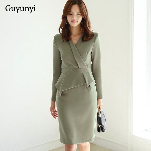 casual dresses spring office lady dress v-neck asymmetry full sleeve athens officially plain knee-length pencil women's clothing, Black;gray
casual dresses spring office lady dress v-neck asymmetry full sleeve athens officially plain knee-length pencil women's clothing, Black;gray