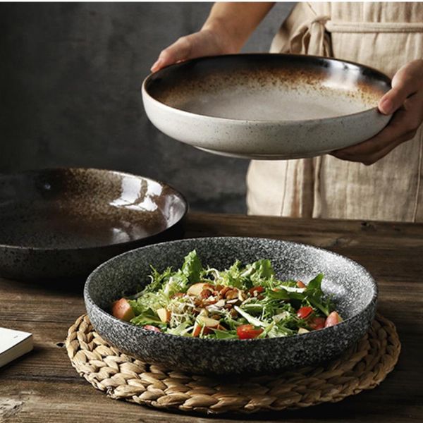 dishes & plates japanese-style tableware large deep round ceramic plate home cooking fried rice creative and dinnerbeautiful
dishes & plates japanese-style tableware large deep round ceramic plate home cooking fried rice creative and dinnerbeautiful