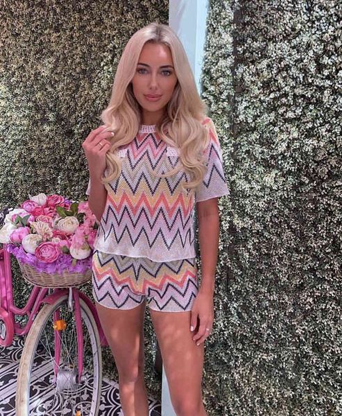 women's two piece pants 2021 spring summer casual loose knitting zig zag knit sets 25a7, White
women's two piece pants 2021 spring summer casual loose knitting zig zag knit sets 25a7, White