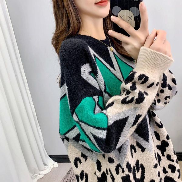 women's sweaters sweater loose knit autumn and winter wear medium long sweate, White;black 
women's sweaters sweater loose knit autumn and winter wear medium long sweate, White;black