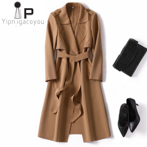 coats long windbreaker 2021 autumn fashion khaki thin classic turndown belt with trench coat women slim office overcoat female, Black
coats long windbreaker 2021 autumn fashion khaki thin classic turndown belt with trench coat women slim office overcoat female, Black