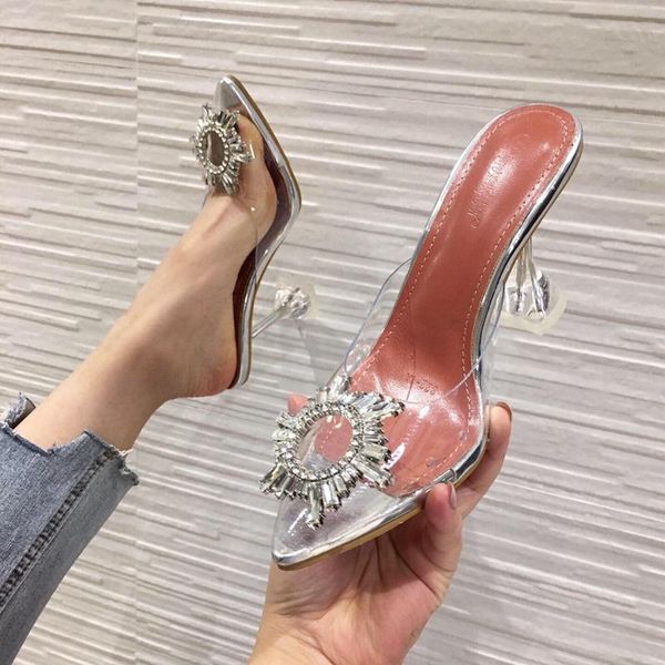 summer women shoes elegant pointed toe rhinestones high heels slipper wedding crystal clear sandals slippers silver white, Black
summer women shoes elegant pointed toe rhinestones high heels slipper wedding crystal clear sandals slippers silver white, Black