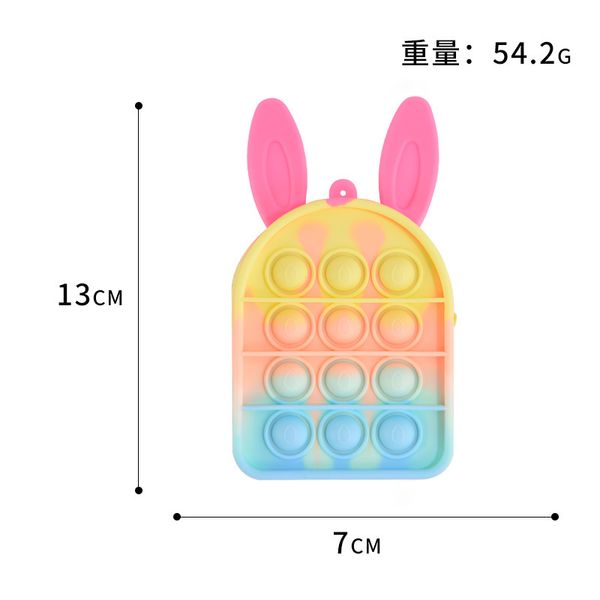 cute coin purse silicone push toys antistress stress reliever adults children sensory decompression keychain
cute coin purse silicone push toys antistress stress reliever adults children sensory decompression keychain
