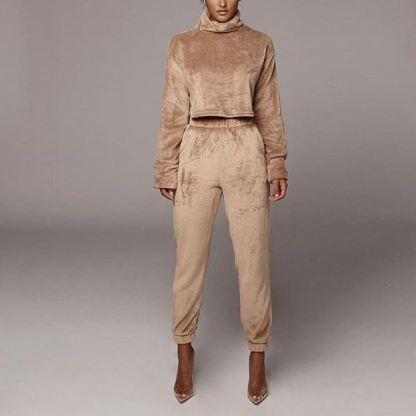 two piece dress 2021 fall velvet 2 set women tracksuits turtleneck crop sweatshirts and pant suit outfits, White
two piece dress 2021 fall velvet 2 set women tracksuits turtleneck crop sweatshirts and pant suit outfits, White