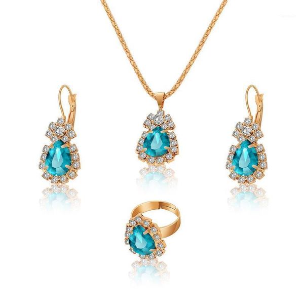 earrings & necklace ins water drop zircon ring set high-end bridal wedding jewelry wholesale, Silver
earrings & necklace ins water drop zircon ring set high-end bridal wedding jewelry wholesale, Silver