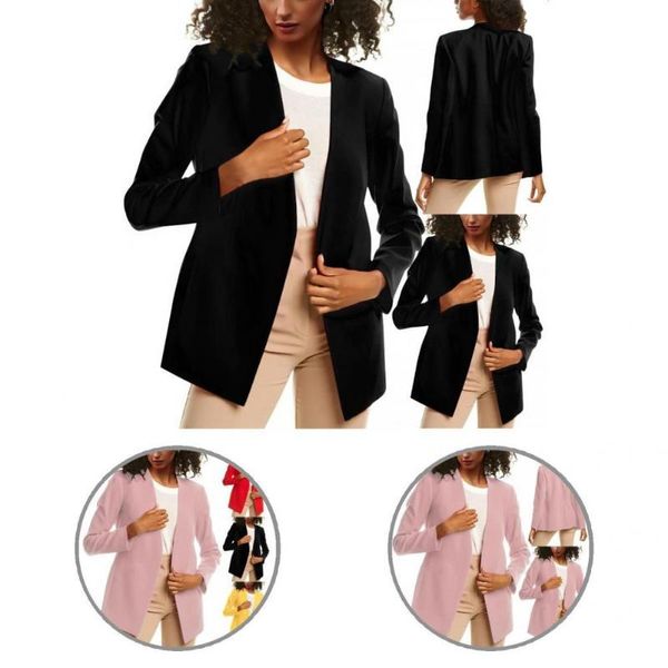women's suits & blazers casual blazer polyester washable delicate texture great fade-resistant female formal, White;black
women's suits & blazers casual blazer polyester washable delicate texture great fade-resistant female formal, White;black