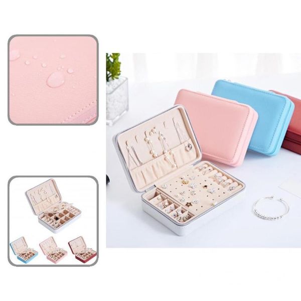 jewelry pouches, bags practical large capacity square space-saving moisture-proof earrings necklace case organizer box, Pink;blue
jewelry pouches, bags practical large capacity square space-saving moisture-proof earrings necklace case organizer box, Pink;blue