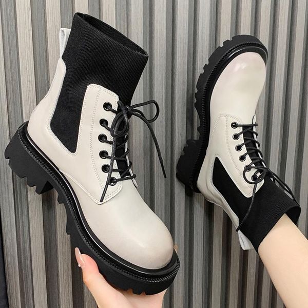 boots 2021 autumn women black sock platform gothic round toe knitted shoes square heels winter ankle beige
boots 2021 autumn women black sock platform gothic round toe knitted shoes square heels winter ankle beige