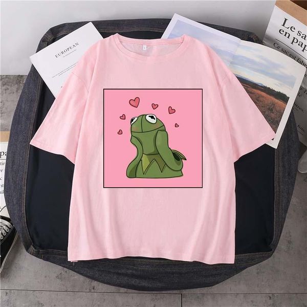 men's t-shirts funny frog love print harajuku t-shirt summer round neck pure cotton short sleeve 14 color casual daily fashion top, White;black
men's t-shirts funny frog love print harajuku t-shirt summer round neck pure cotton short sleeve 14 color casual daily fashion top, White;black