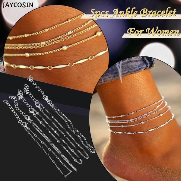 anklets women's 5pcs ankle bracelet beach adjustable chain anklet foot jewelry simple fashion stainless steel ladies accessories, Red;blue
anklets women's 5pcs ankle bracelet beach adjustable chain anklet foot jewelry simple fashion stainless steel ladies accessories, Red;blue