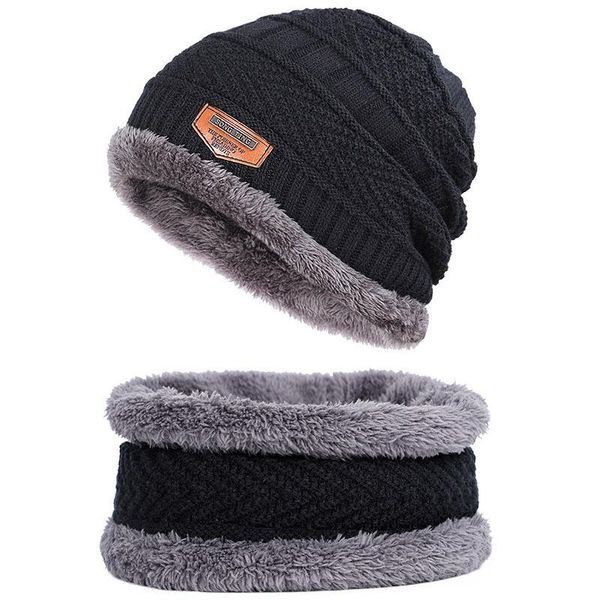 gym clothing winter thick warm knitted hat beanie fleece lined neck warmer scarf set for skiing skating, White;black
gym clothing winter thick warm knitted hat beanie fleece lined neck warmer scarf set for skiing skating, White;black
