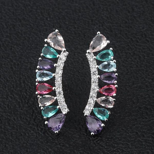 funmode creative fan shape colorful crystal stud earrings for women trendy party earring bouckes d oreilles femme fe94, Golden;silver
funmode creative fan shape colorful crystal stud earrings for women trendy party earring bouckes d oreilles femme fe94, Golden;silver