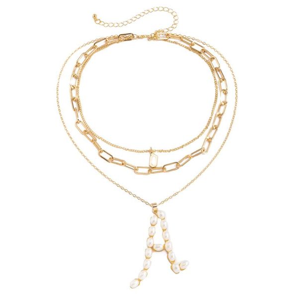 chains special-shaped imitation pearl a necklace character multi-layer cross multilayer women girls jewelry wedding, Silver
chains special-shaped imitation pearl a necklace character multi-layer cross multilayer women girls jewelry wedding, Silver