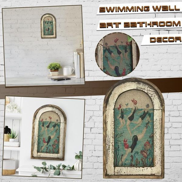 decorative objects & figurines swimming wall art bathroom decor, aesthetics wall, wooden window hanging sign wind chimes well decorations #t
decorative objects & figurines swimming wall art bathroom decor, aesthetics wall, wooden window hanging sign wind chimes well decorations #t