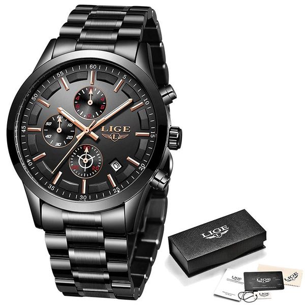 wristwatches 2021 lige blue fashion sport quartz clock mens watches watch men waterproof chronograph relogio masculino, Slivery;brown
wristwatches 2021 lige blue fashion sport quartz clock mens watches watch men waterproof chronograph relogio masculino, Slivery;brown