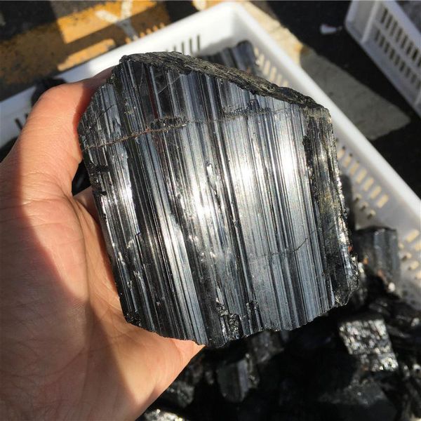 decorative objects & figurines 30-650g natural black tourmaline crystal rough stone rock mineral specimen healing home decoration
decorative objects & figurines 30-650g natural black tourmaline crystal rough stone rock mineral specimen healing home decoration