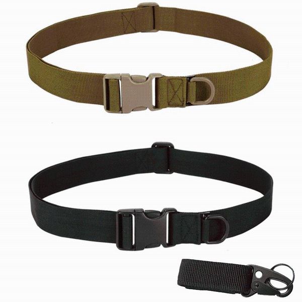 simple tactical belt outdoor equipment wear bag riding inside nylon deputy fans fastening tape waist support, Black;gray
simple tactical belt outdoor equipment wear bag riding inside nylon deputy fans fastening tape waist support, Black;gray