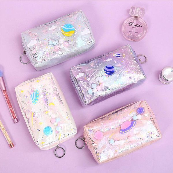 lovely large quicksand planet pencil case leather pen box makeup bag girls gift office school supplies travel bags
lovely large quicksand planet pencil case leather pen box makeup bag girls gift office school supplies travel bags
