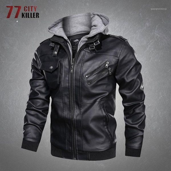 men's fur & faux leather jacket men spring casual windproof motorcycle removable hoodie pu jackets male outdoor pilot bomber tactical m, Black
men's fur & faux leather jacket men spring casual windproof motorcycle removable hoodie pu jackets male outdoor pilot bomber tactical m, Black