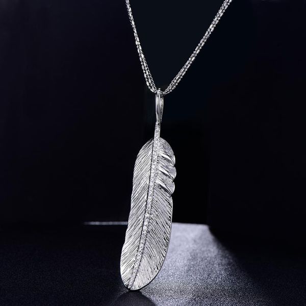 pendant necklaces simple feather necklace 3 layered chain long silverly gold sweater statement jewelry for women gift, Silver
pendant necklaces simple feather necklace 3 layered chain long silverly gold sweater statement jewelry for women gift, Silver