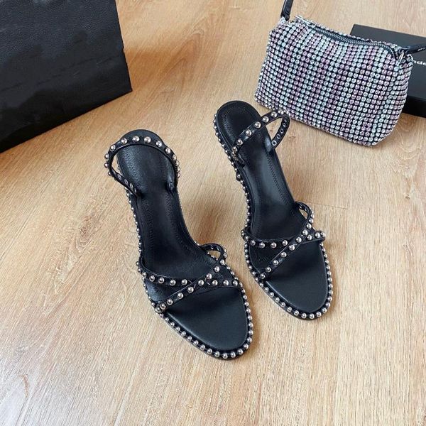 dress shoes runway sandals high heels for women lady black studded spikes strappy thin designer sandalias mujer genuine leather
dress shoes runway sandals high heels for women lady black studded spikes strappy thin designer sandalias mujer genuine leather