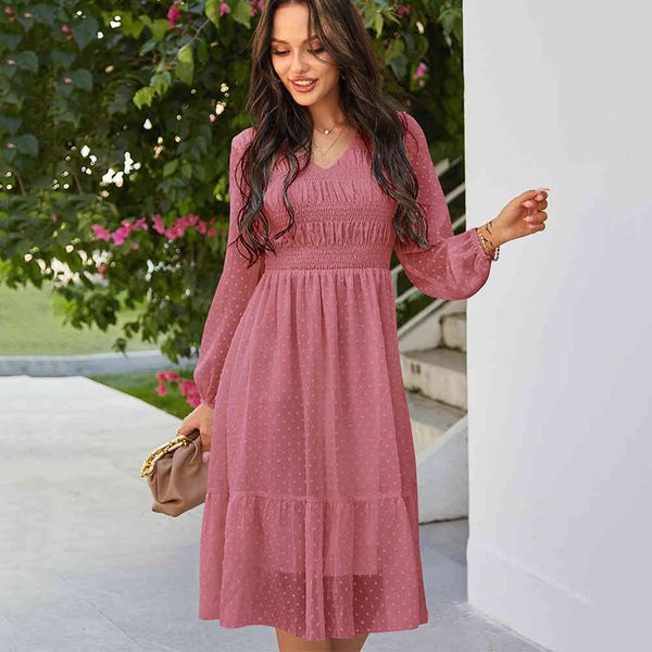 dress ruched mesh chiffon midi dress 2021 spring women lantern sleeve v neck ladies casual elegant vintage solid pullover dresses g1eo, Black;gray
dress ruched mesh chiffon midi dress 2021 spring women lantern sleeve v neck ladies casual elegant vintage solid pullover dresses g1eo, Black;gray