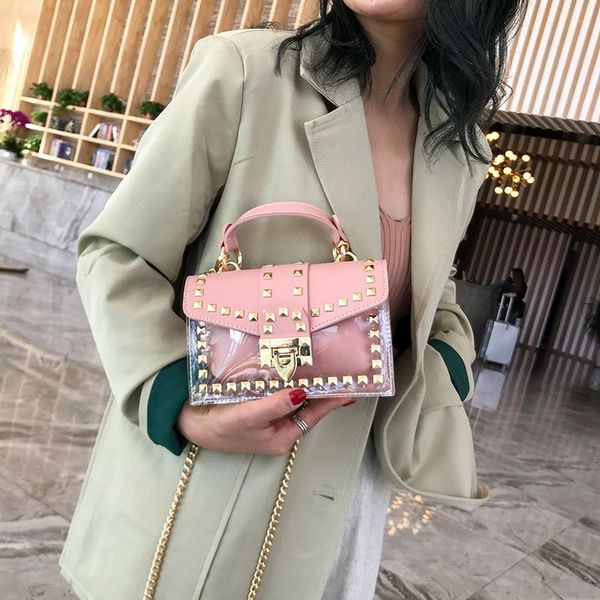 women's bag fashion jelly portable messenger pvc transparent one-shoulder small square luxury purses evening bags
women's bag fashion jelly portable messenger pvc transparent one-shoulder small square luxury purses evening bags