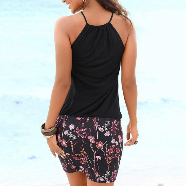 halter casual sleeveless retro women dresses print beach mini elegant vestidos sukienka p, Black;gray
halter casual sleeveless retro women dresses print beach mini elegant vestidos sukienka p, Black;gray
