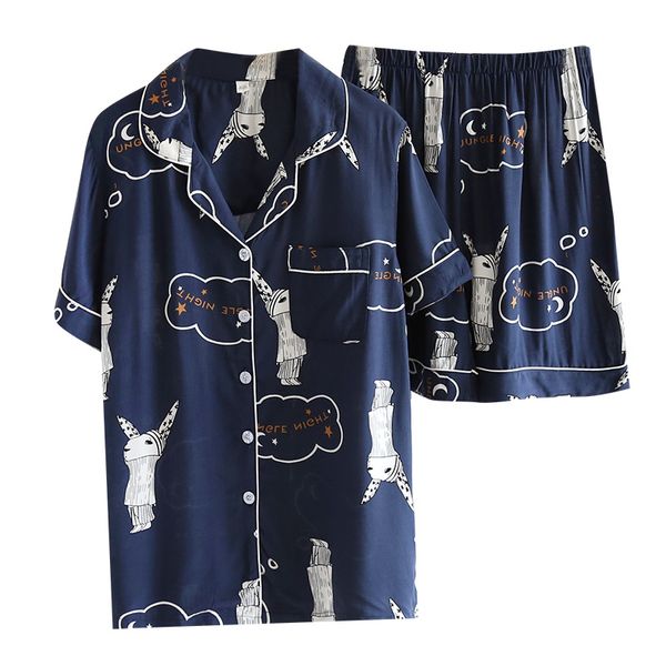 new summer cotton couple pajamas two-piece suit ladies cute soft short-sleeved shorts mens two-piece suit plus size home servic, Black;red
new summer cotton couple pajamas two-piece suit ladies cute soft short-sleeved shorts mens two-piece suit plus size home servic, Black;red
