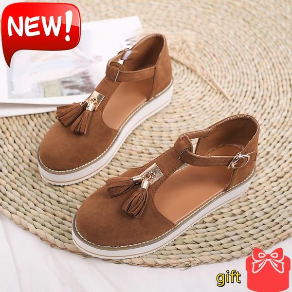 sandals women roman chunky comfortable espadrilles 2021summer platform retro tassels thick bottom solid outdoor female flat shoe, Black
sandals women roman chunky comfortable espadrilles 2021summer platform retro tassels thick bottom solid outdoor female flat shoe, Black