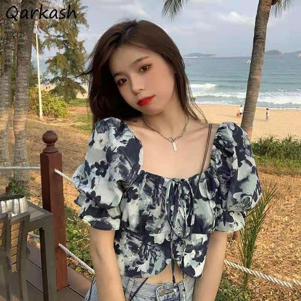 women's blouses & shirts vintage women square collar slimming all-match patchwork korean fashion harajuku chic cropped streetwear shir, White
women's blouses & shirts vintage women square collar slimming all-match patchwork korean fashion harajuku chic cropped streetwear shir, White