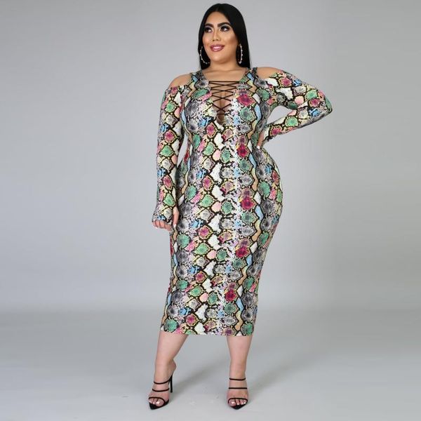 plus size dresses 2xl-5xl wholesale drop 2021 women clothting fashion strapless snake printing long sleeve female dress, Black
plus size dresses 2xl-5xl wholesale drop 2021 women clothting fashion strapless snake printing long sleeve female dress, Black