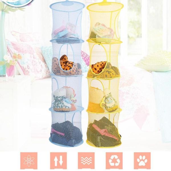 hangers & racks 4 shelf multi-function folding hanging storage mesh bag toy organizer toys layer dryer drying for socks basket n c5b1
hangers & racks 4 shelf multi-function folding hanging storage mesh bag toy organizer toys layer dryer drying for socks basket n c5b1