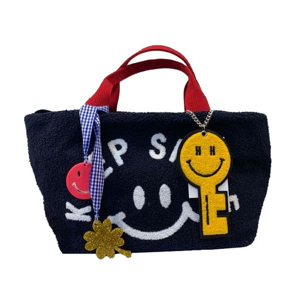 2021 women's fashion bags new lamb fur smiling face wild clutch bag shoulder messenger
2021 women's fashion bags new lamb fur smiling face wild clutch bag shoulder messenger