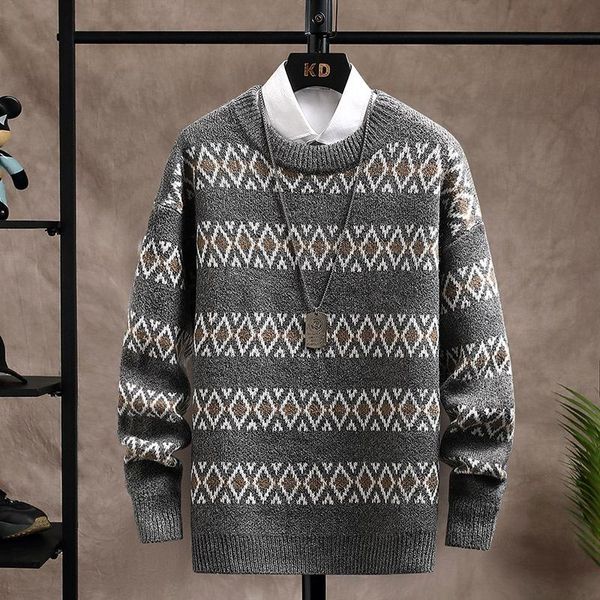 men's sweaters 2021 autumn loose casual long-sleeved sweater teenagers fashion striped, White;black
men's sweaters 2021 autumn loose casual long-sleeved sweater teenagers fashion striped, White;black