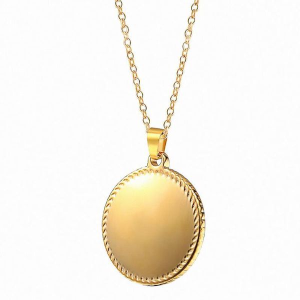 chains stainless steel delicate gold round disc tag women pendant necklace fashion trend jewelry 2021, Silver
chains stainless steel delicate gold round disc tag women pendant necklace fashion trend jewelry 2021, Silver