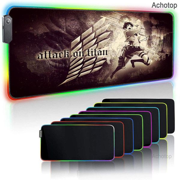 mouse pads & wrist rests attack on titan diy custom pad rgb led large gaming lapdesk for player speed comfortable and durable mat
mouse pads & wrist rests attack on titan diy custom pad rgb led large gaming lapdesk for player speed comfortable and durable mat