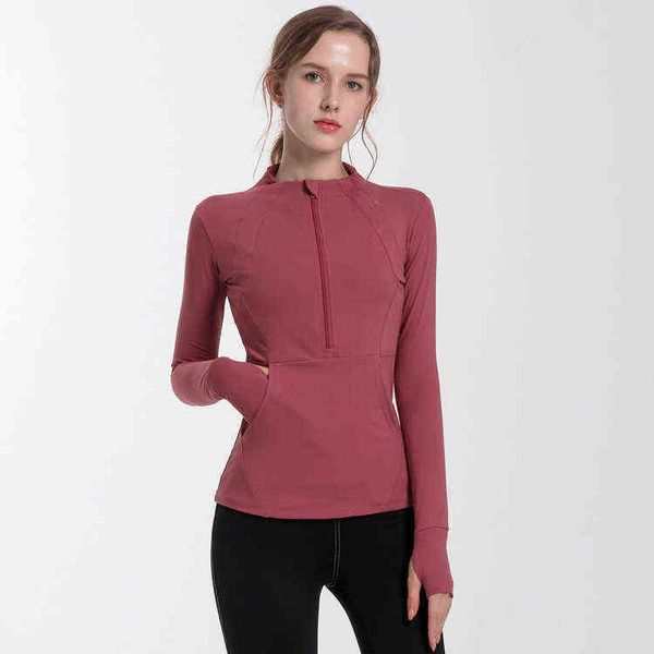 women's long sleeve yoga t-shirt 2022 autumn and winter women's fitns cloth running yoga suit sweatsuit semi zipper sports coat, White
women's long sleeve yoga t-shirt 2022 autumn and winter women's fitns cloth running yoga suit sweatsuit semi zipper sports coat, White
