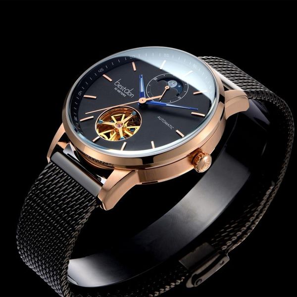 wristwatches switzerland don mechanical watch men skeleton moonphase mens automatic watches waterproof full steel reloj, Slivery;brown
wristwatches switzerland don mechanical watch men skeleton moonphase mens automatic watches waterproof full steel reloj, Slivery;brown