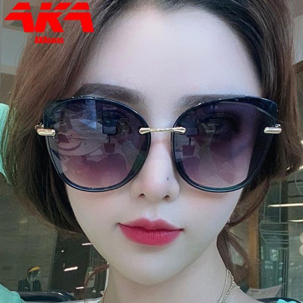 sunglasses akagafas cat eye women 2021 sun glasses designer for vintage gafas de sol mujer, White;black
sunglasses akagafas cat eye women 2021 sun glasses designer for vintage gafas de sol mujer, White;black