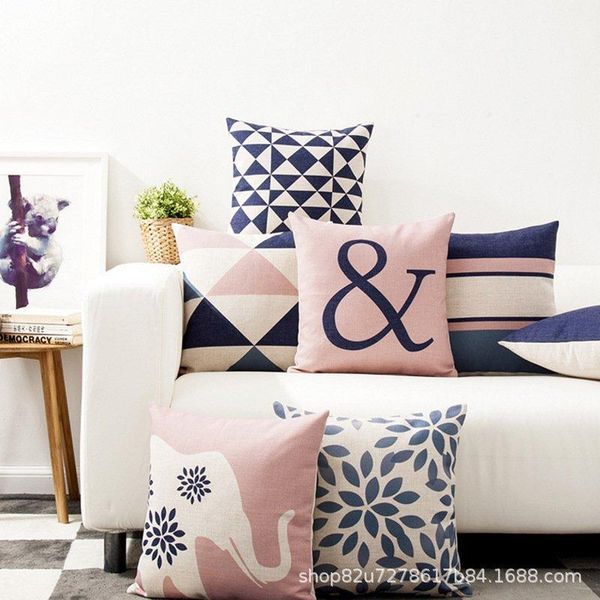 cushion/decorative pillow nordic pink purple geometric linen pillowcase 18x18in home living room sofa car back cushion covers cover 45x45cm
cushion/decorative pillow nordic pink purple geometric linen pillowcase 18x18in home living room sofa car back cushion covers cover 45x45cm