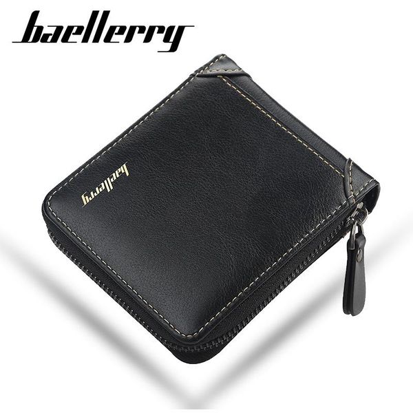 wallets baellerry casual men's short wallet europe multi-function card holder zipper cross section coin small purse british youth soft, Red;black
wallets baellerry casual men's short wallet europe multi-function card holder zipper cross section coin small purse british youth soft, Red;black