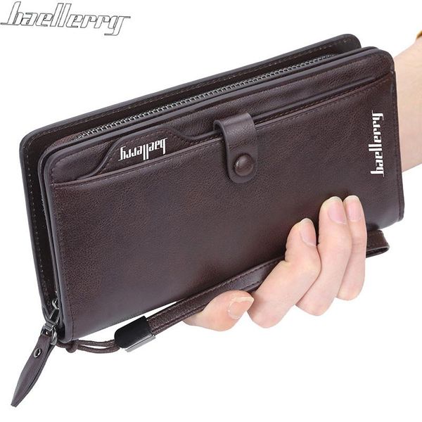 wallets baellerry brand men's wallet large capacity driver's license phone casual male clutch bag long zipper, Red;black
wallets baellerry brand men's wallet large capacity driver's license phone casual male clutch bag long zipper, Red;black