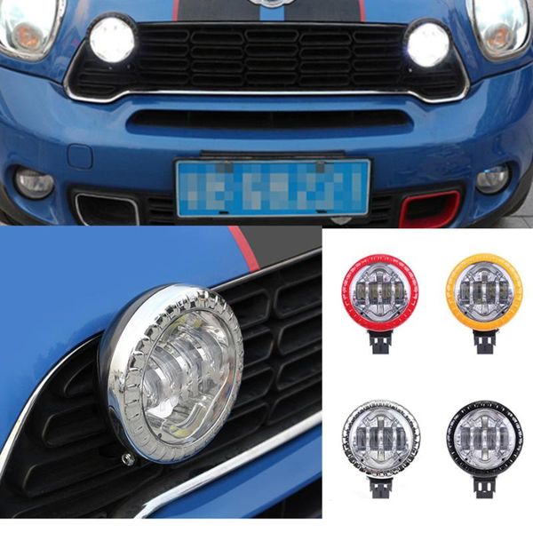 car headlights 2pcs 4led carbon look daily led auxiliary headlamp installed on grille for mini coope f55 f56 f60
car headlights 2pcs 4led carbon look daily led auxiliary headlamp installed on grille for mini coope f55 f56 f60