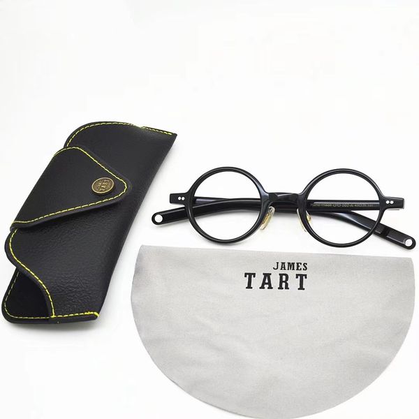 james tart 202 optical eyeglasses for retro style anti-blue light lens plate round full frame with box, White;black
james tart 202 optical eyeglasses for retro style anti-blue light lens plate round full frame with box, White;black